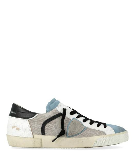 Philippe Model Gray Sneakers for men