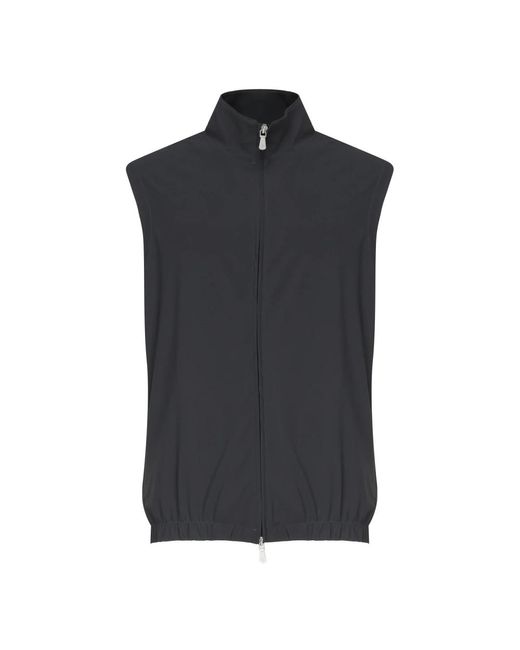 Vests di Eleventy in Blue da Uomo