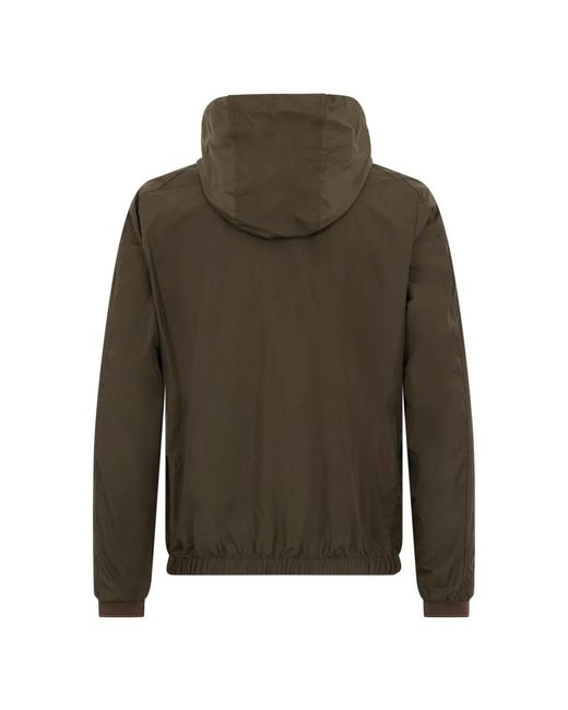 Moorer Windbreaker Jacket in het Green voor heren