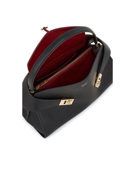Ferragamo Black Handbags