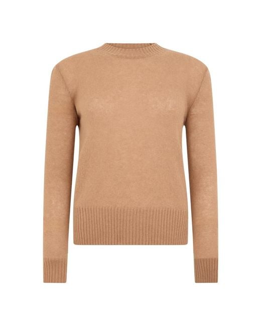 Herno Brown Cashmere Knitwear