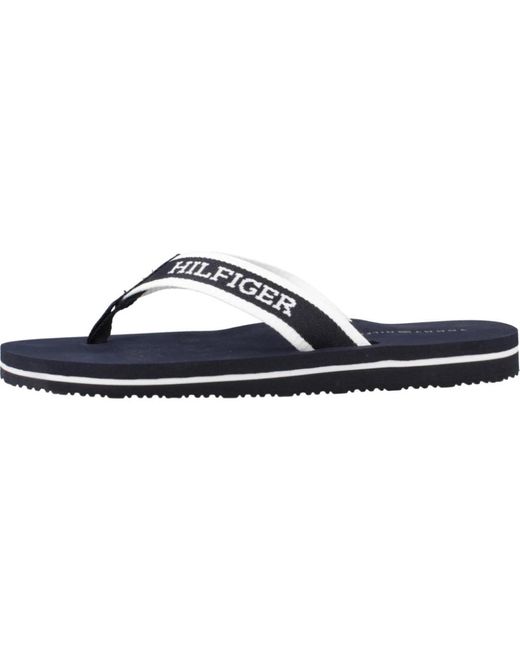 Tommy Hilfiger Flip Flops in het Blue
