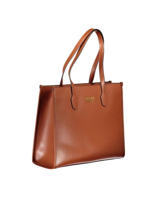 Bags > shoulder bags Guess en coloris Brown