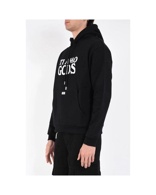 Gcds Kapuzenpullover Mit Kordelzug Und Tasche in Black für Herren