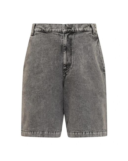 A_COLD_WALL* Gray Denim Shorts for men