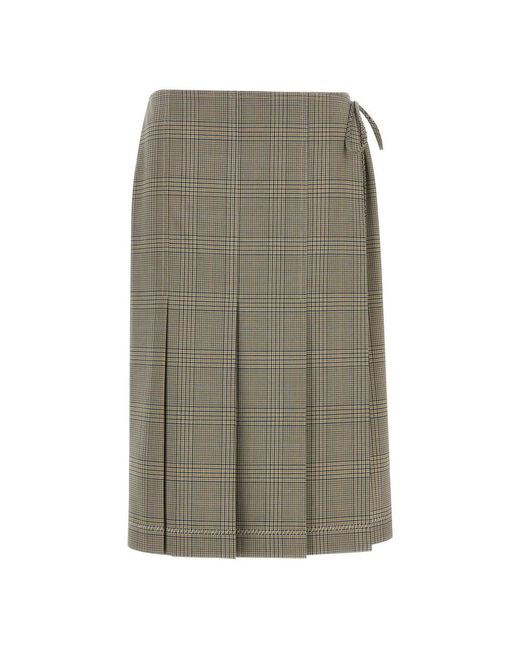 Marni Gray Midi Skirts