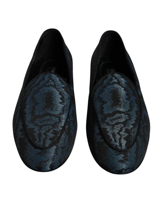Dolce & Gabbana Black Loafers for men