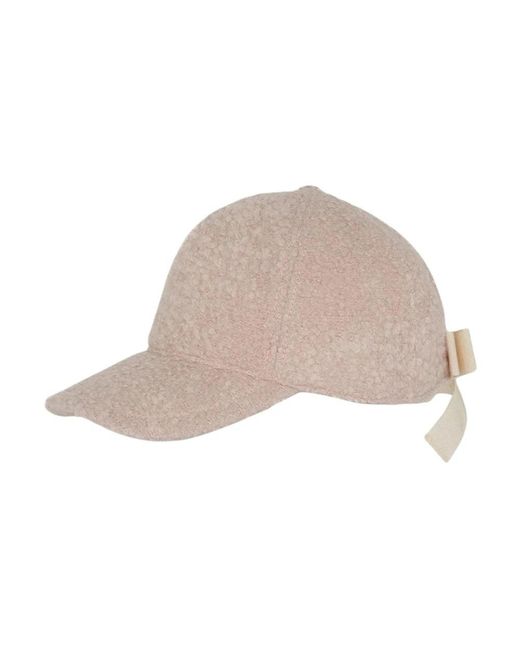 Kiton Natural Alpaca cashmere wool baseball cap