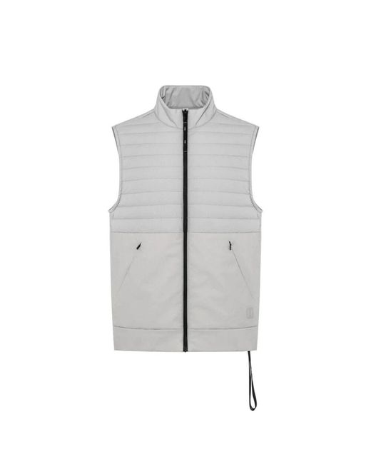 DUNO Gray Vests for men
