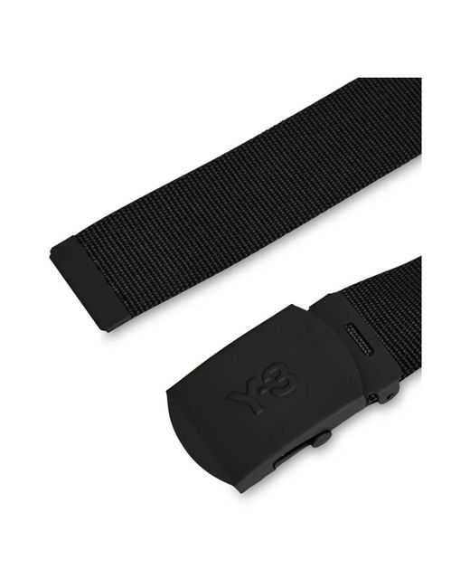 Y-3 Accessoires ,Zwart ,Stijlvolle Riemencollectie in het Black
