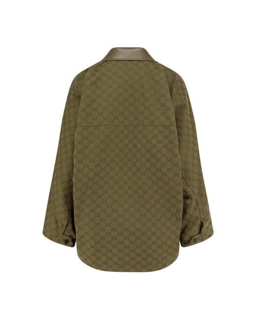 Light Jackets Gucci de color Green