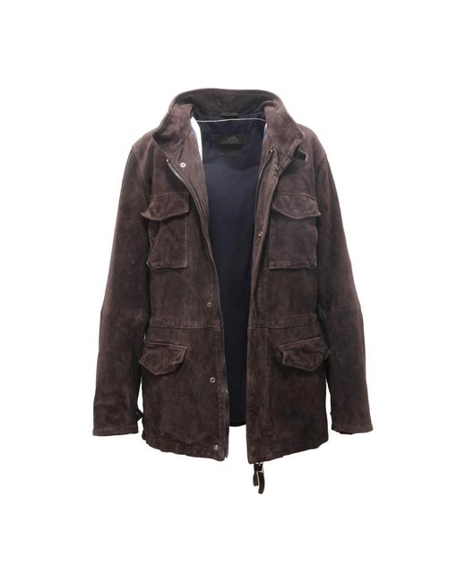 The Jack Leathers Brown Light Jackets for men