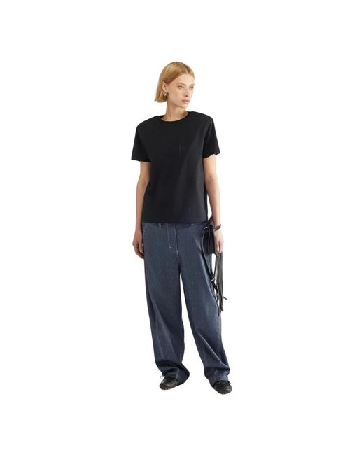 Liviana Conti Blue T-Shirts