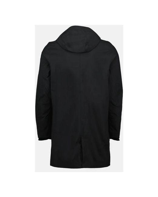K-Way Black Parkas for men