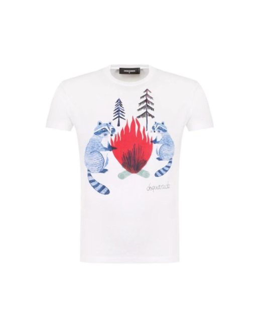 T-Shirts DSquared² de hombre de color White