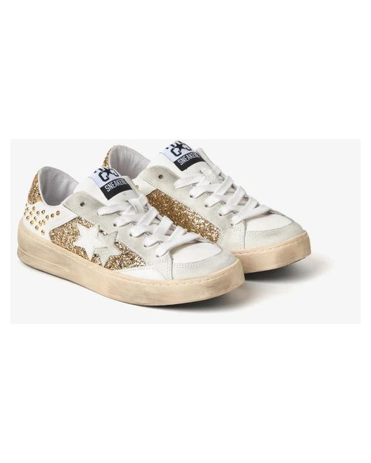 2 Star White Sneakers