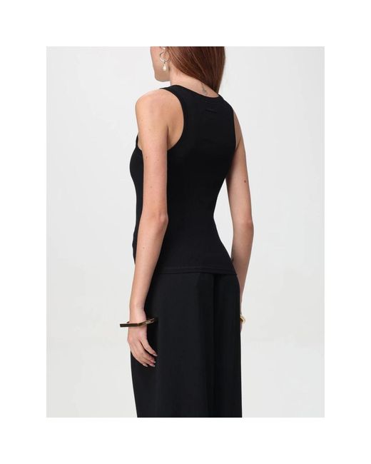 Jacquemus Black Sleeveless Tops