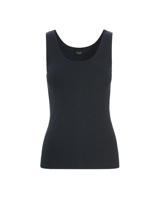 Sleeveless Tops Bitte Kai Rand de color Blue