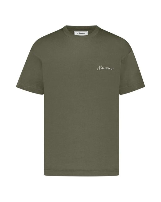 flâneur T-Shirts in het Green voor heren