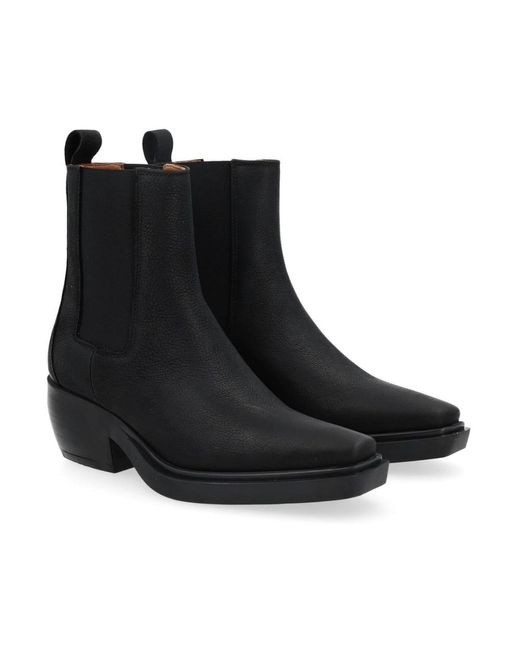 COPENHAGEN Black Cowboy Boots
