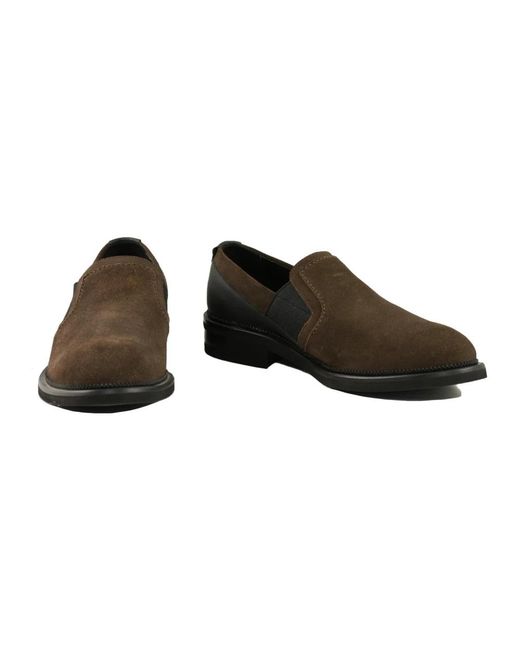 Testoni Schoenen ,Bruin ,Leer Leren Schoenen in het Black voor heren