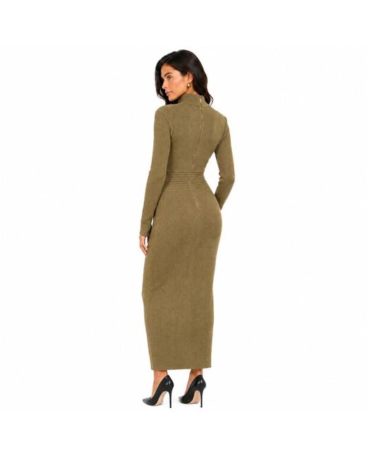 Balmain Knitted Jurken in het Green