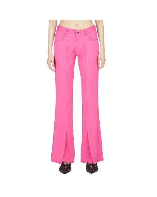 Marco Rambaldi Broeken ,Roze ,Straight Broeken in het Pink
