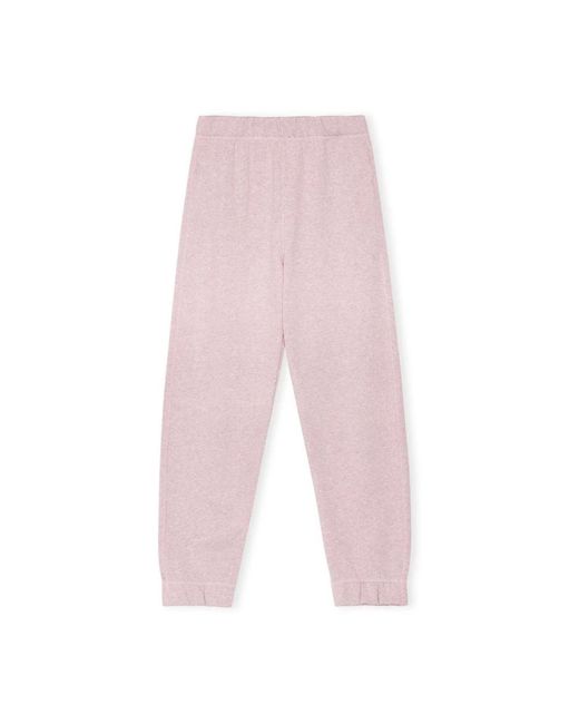 Ganni Pink Sweatpants