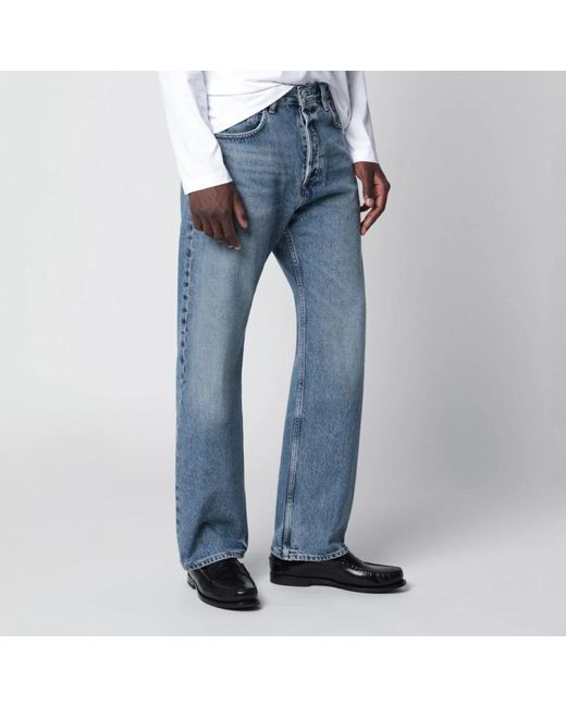 Agolde Blue Straight Fit Jeans for men