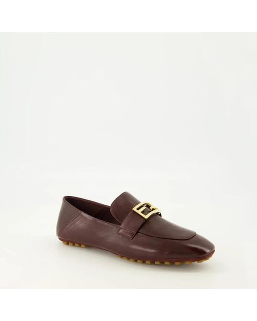 Fendi Brown Loafers