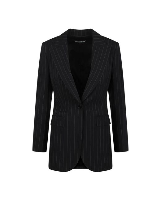 Dolce & Gabbana Black Blazers