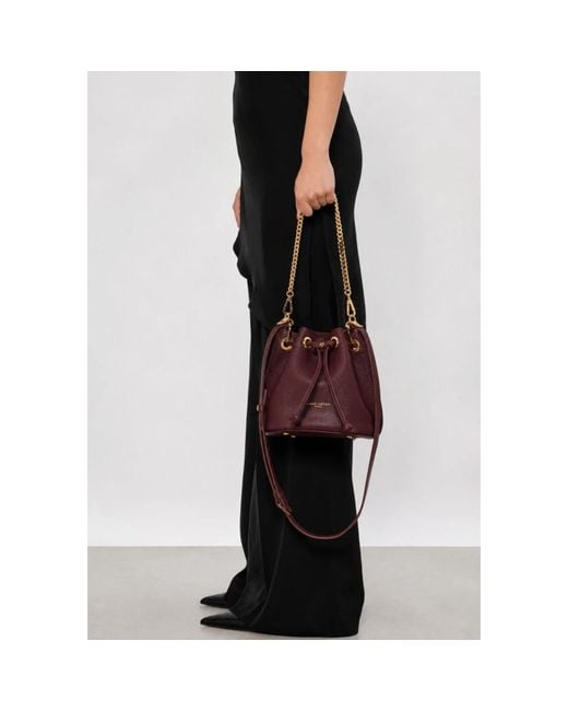 Lancaster Red Bucket Bags