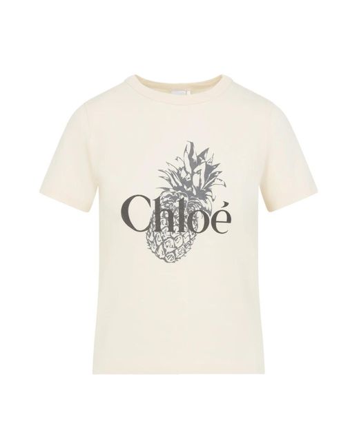 Chloé T-Shirts in het White