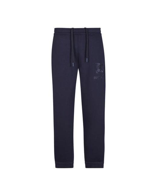 Burberry Sweatpants in het Blue voor heren