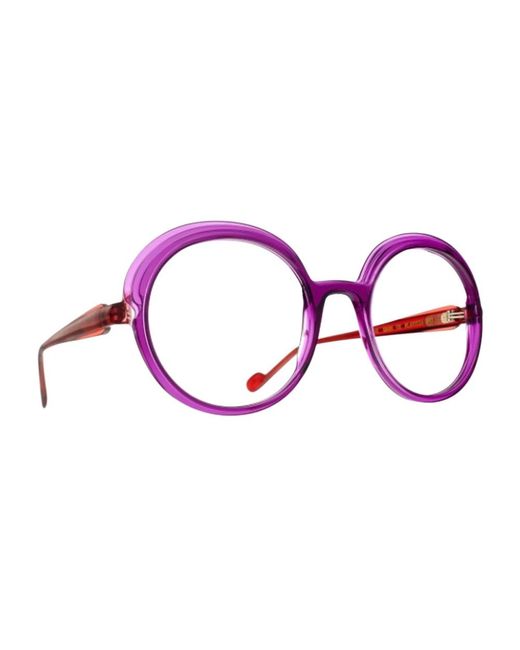 Caroline Abram Purple Glasses