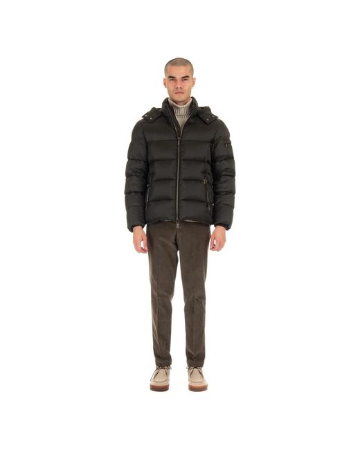 Moorer Jassen ,Grijs ,Brett-Sh Jacket in het Black voor heren