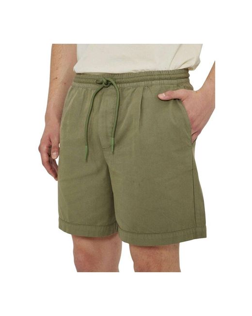 John Richmond Elastische taille felpa shorts mit taschen in Green für Herren