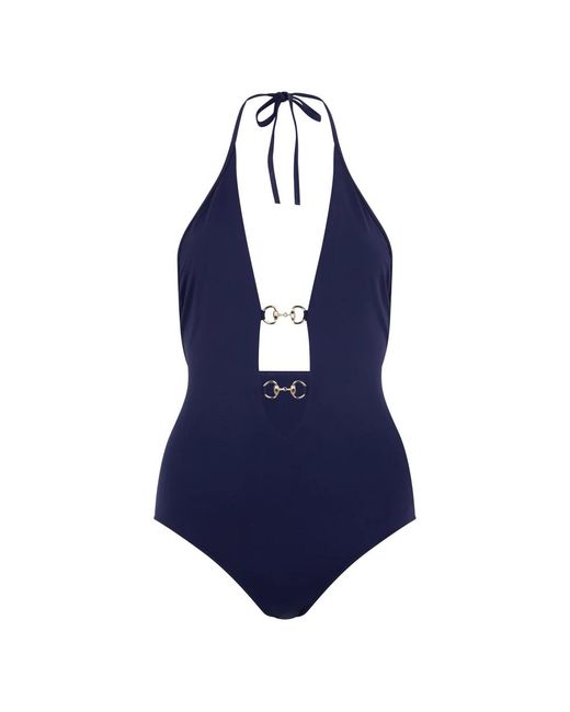 Gucci Blue One-Piece