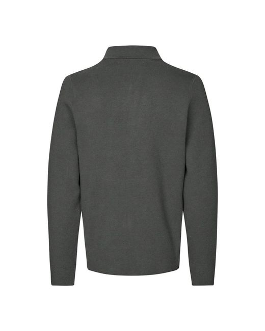 Samsøe & Samsøe Jassen ,Grijs ,Polyester Viscose Trui in het Gray voor heren