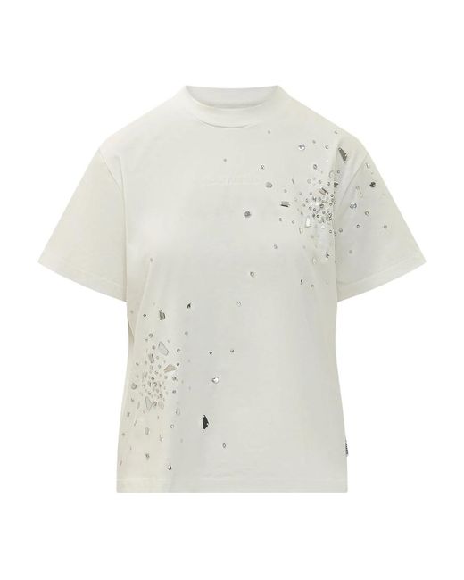 Des Phemmes T-Hemden in het White