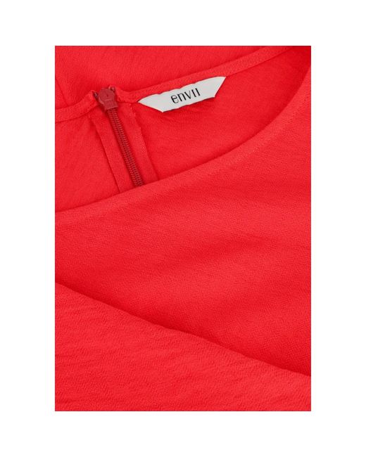 Envii Short Dresses in het Red