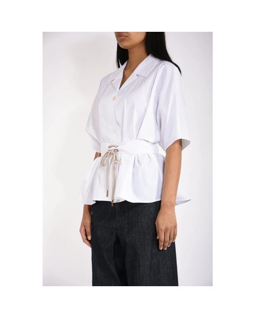Max Mara Carisma Shirt in het White