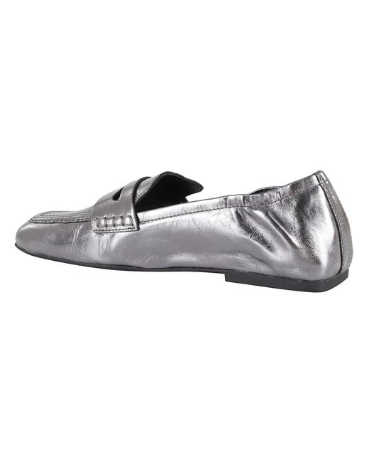 Ash Gray Loafers