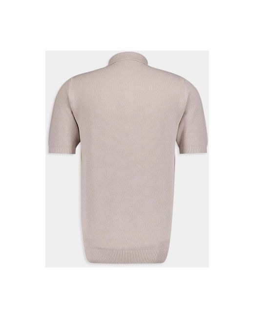 Boglioli Gray Polo Shirts for men