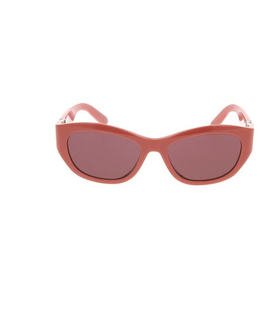 Dior Accessoires ,Roze ,Stijlvolle Zonnebril in het Red