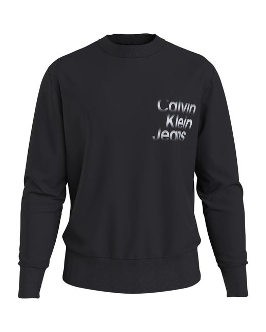 Calvin Klein Sweater Ck in het Blue voor heren