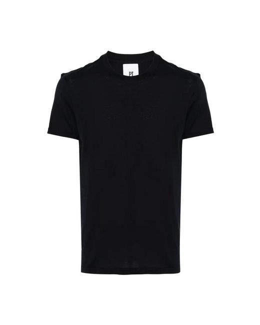 PT Torino Black T-Shirts for men