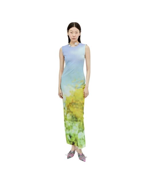 Acne Blue Maxi Dresses