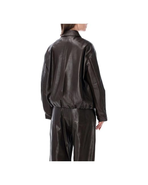 Arma Black Leather Jackets