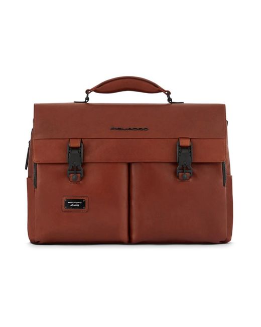 Piquadro Aktentasche Mit Laptop-Fach in Brown für Herren